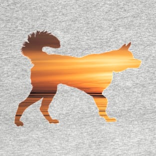 Husky Sunset T-Shirt